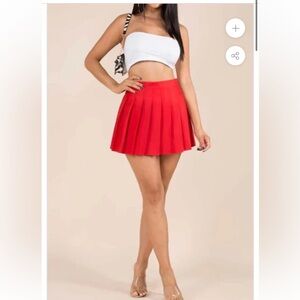 WildCat Pleated Skirt